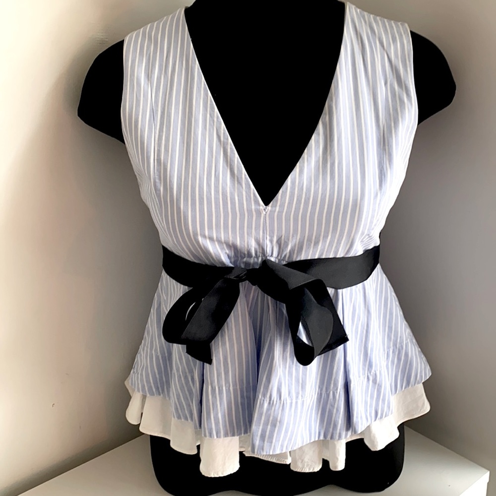 Black Bow Blouse
